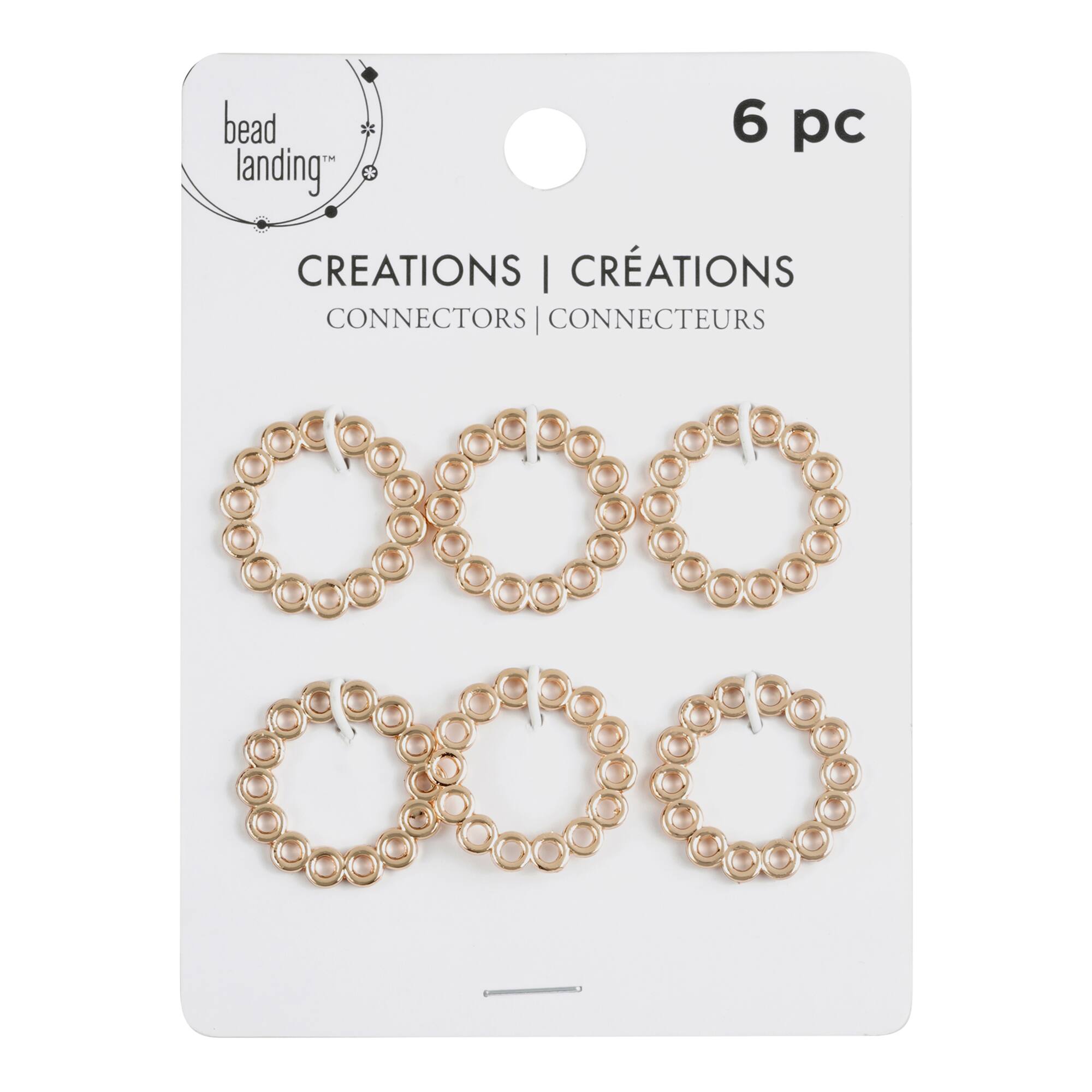 Open Round Connecters by Bead Landing™, 20mm